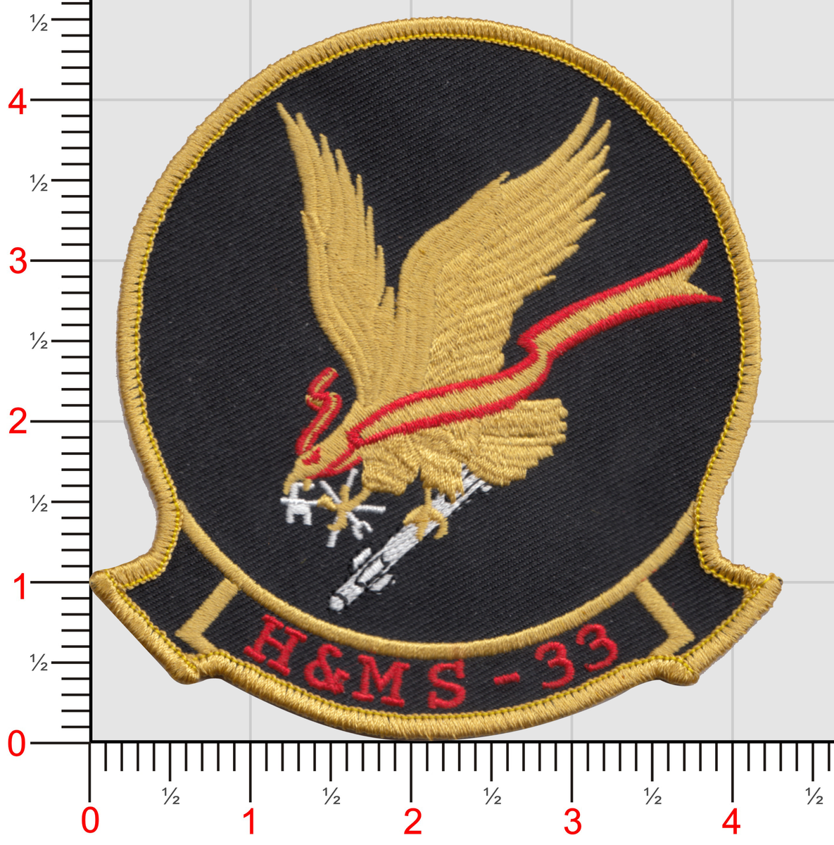 Buy Officially Licensed USMC H&MS- Patch | MarinePatches.com ...