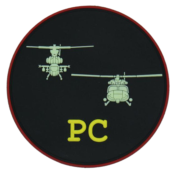 Skid Kids Plane Captain PVC Patch