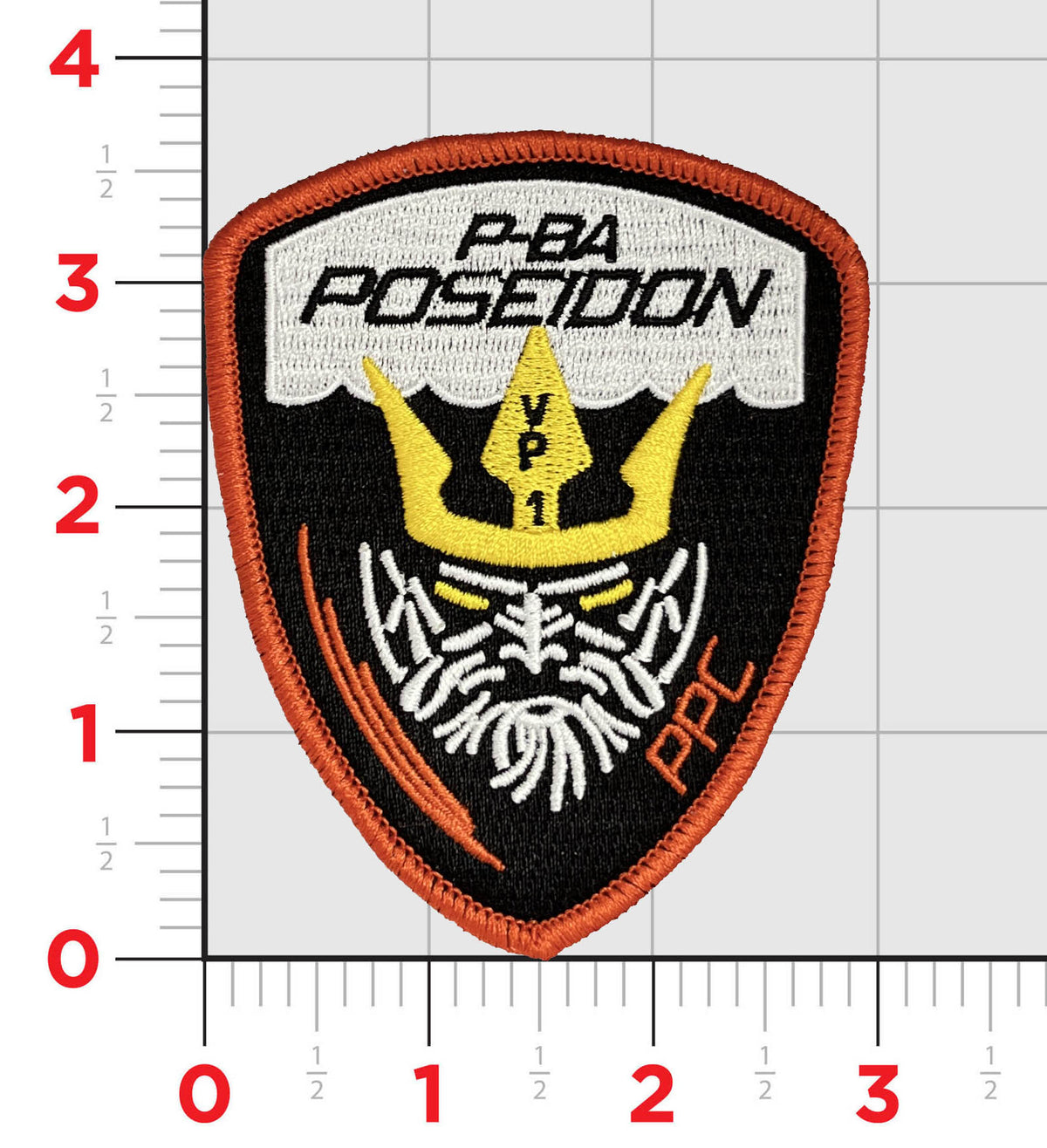 Official VP-1 Screaming Eagles Qualification Shoulder Patches