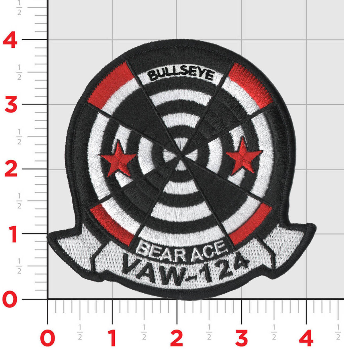 Officially Licensed US Navy VAW-124 Bear Aces Squadron Patches