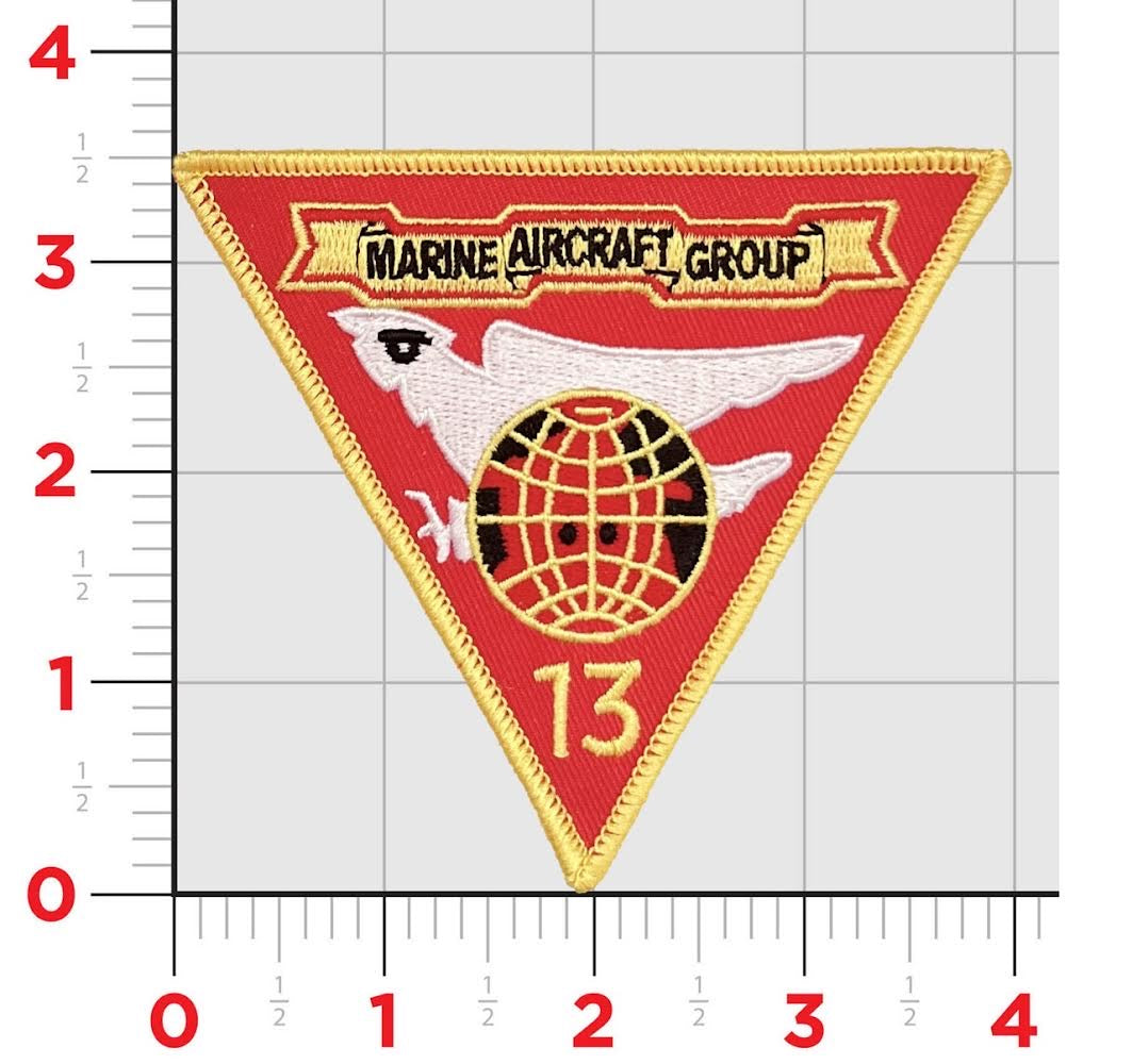 Officially Licensed Marine Air Group MAG-13 Throwback Patch
