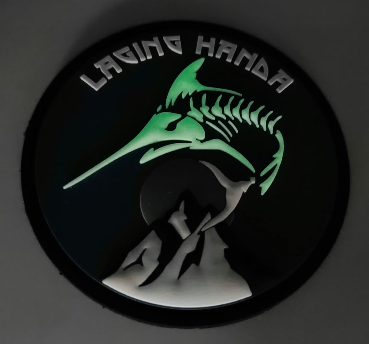 Official VP-40 Marlins Iceland PVC Shoulder Patch