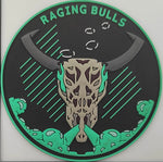 Official VMM-261 Raging Bulls PVC Glow Shoulder Patch loop