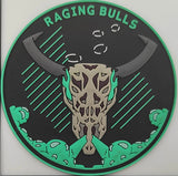 Official VMM-261 Raging Bulls PVC Glow Shoulder Patch loop