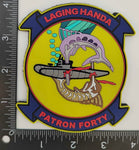 Official VP-40 Marlins Iceland & Desert PVC patch