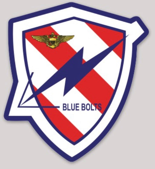 Officially Licensed US Navy VA-172 Blue Bolts Sticker
