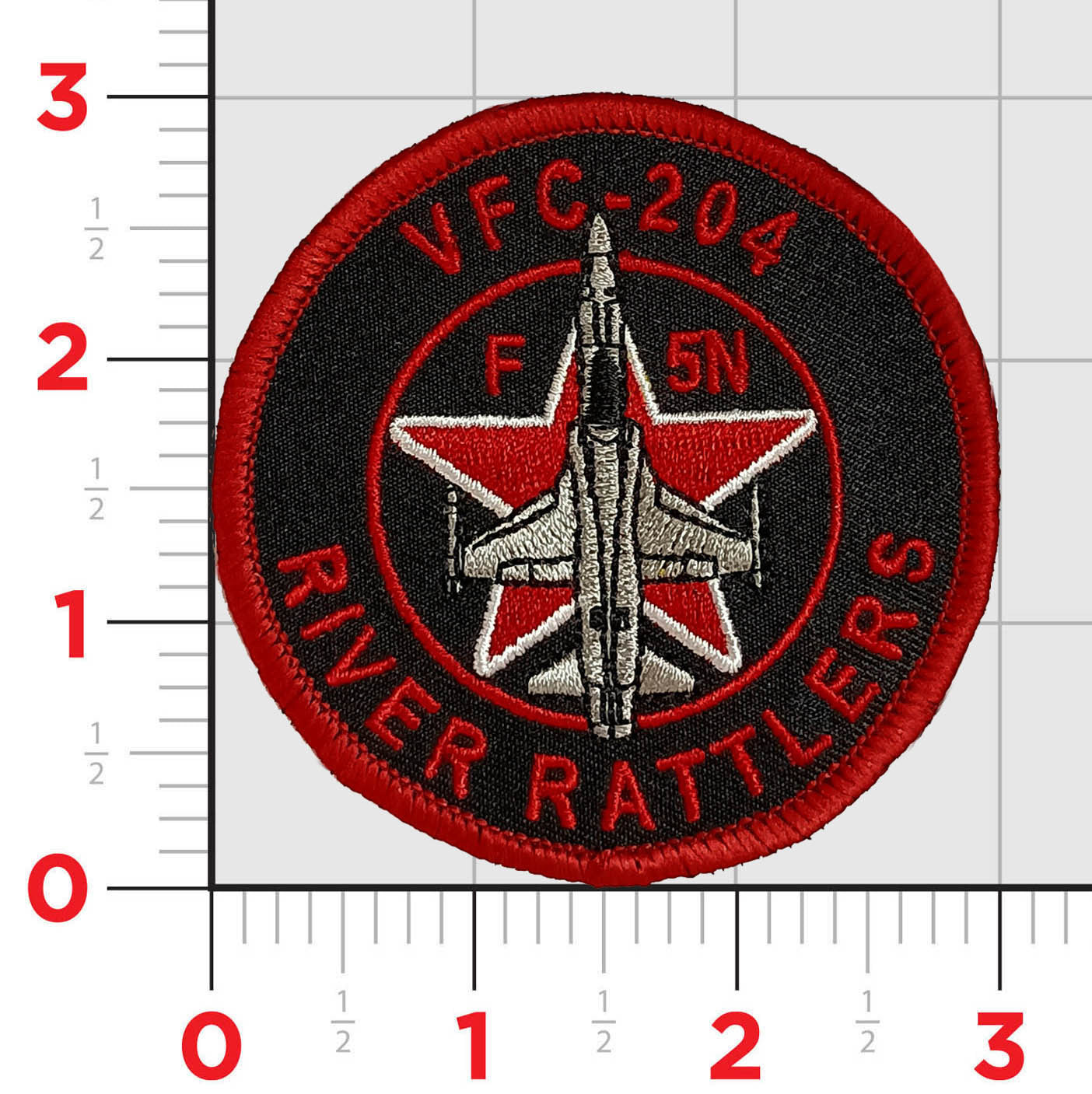 Buy Official VFC-204 River Rattler Patch | MarinePatches.com
