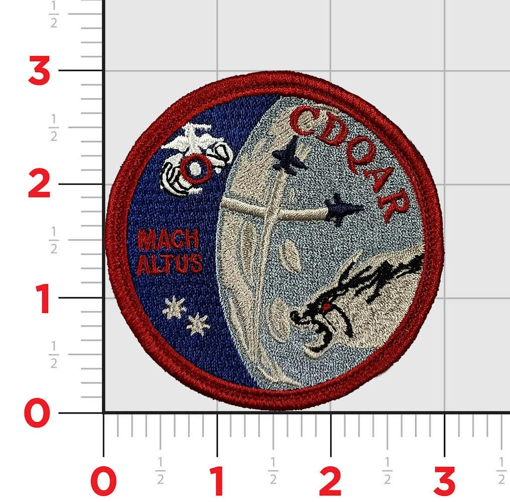 Official VMFA-122 Flying Leathernecks Flightline Qual Patches