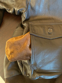 Korean Made US Navy Brown G-1+ Flight Jacket