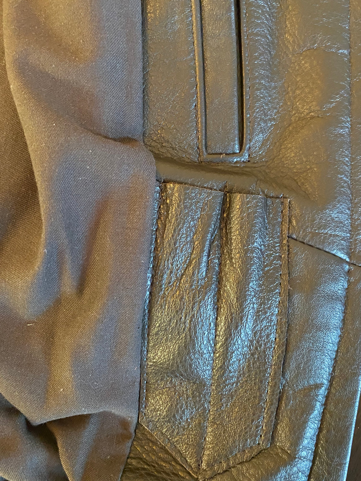 Korean Made US Navy Brown G-1+ Flight Jacket