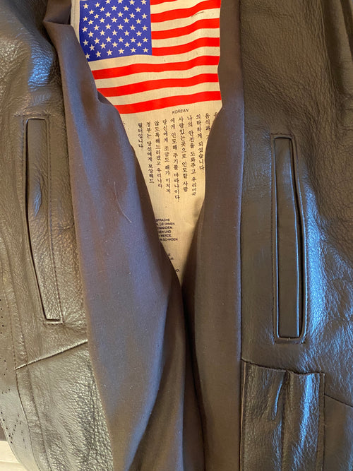Korean Made US Navy Brown G-1+ Flight Jacket