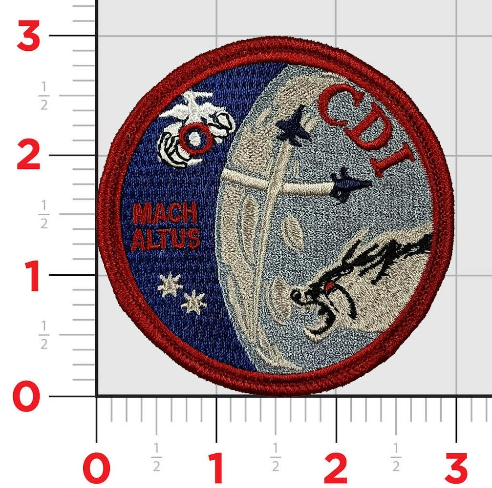 Official VMFA-122 Flying Leathernecks Flightline Qual Patches