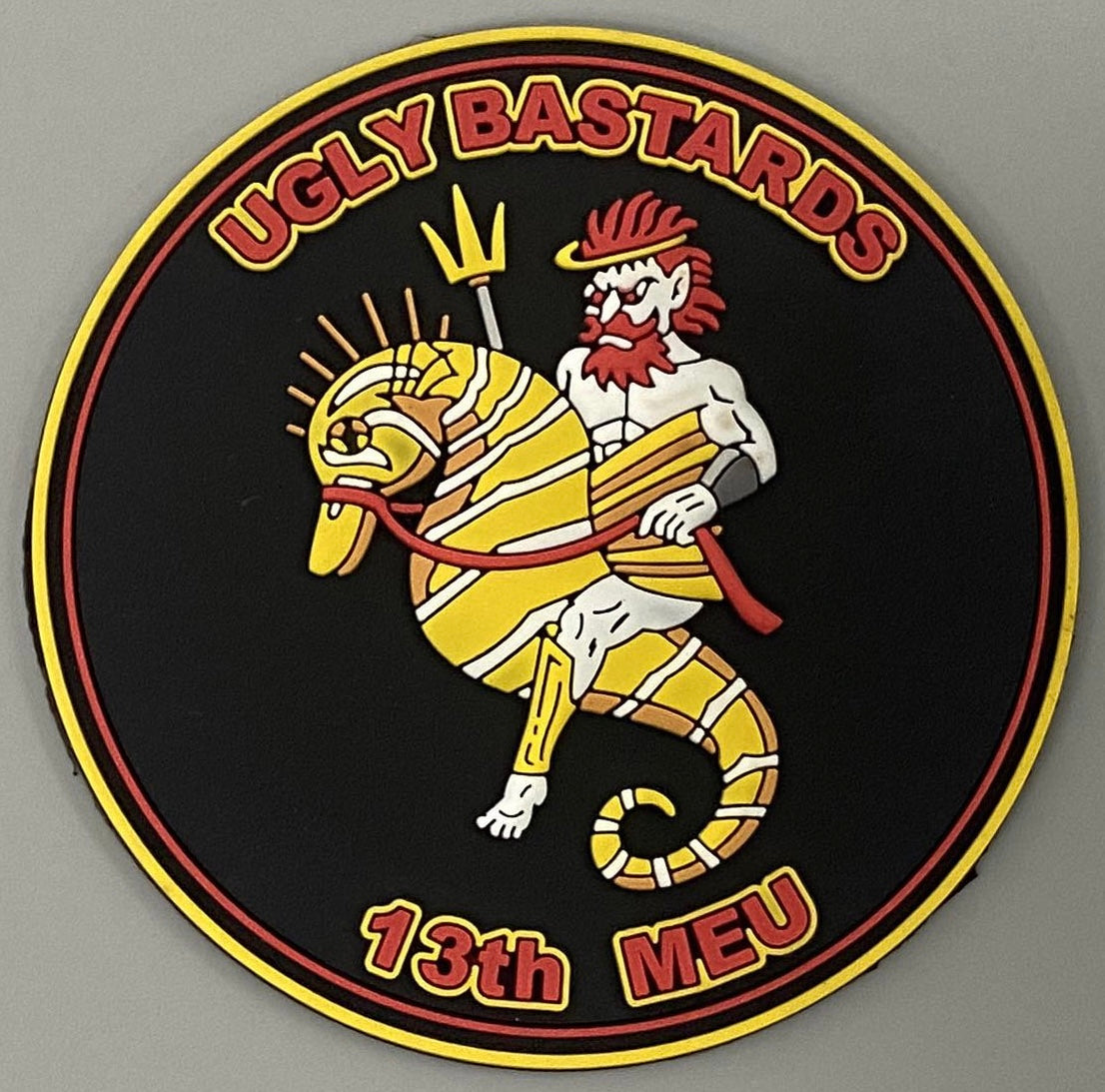 Official VMM-362 Ugly Angels & 2nd Battalion 4th Marine regiment Ugly Bastards 13th MEU PVC Shoulder Patch