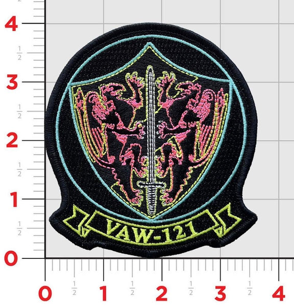 Official VAW-121 Bluetails Vaporwave Chest Patch