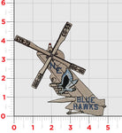 Official HSM-78 Blue Hawks Tail Flash Patch