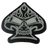 Official HMLA-267 Flagship (El Fuego) Skull PVC Glow Patch