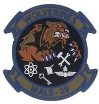 Officially Licensed USMC MALS-29 Wolverines 2018 Patch