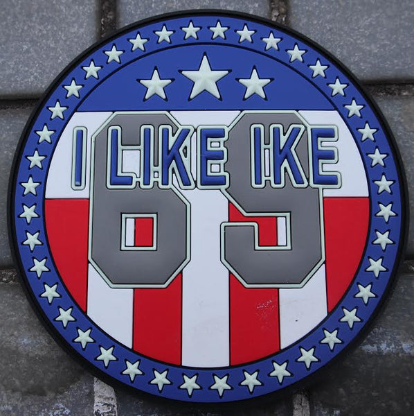 USS Eisenhower CVN-69 Official ship's PVC Patch