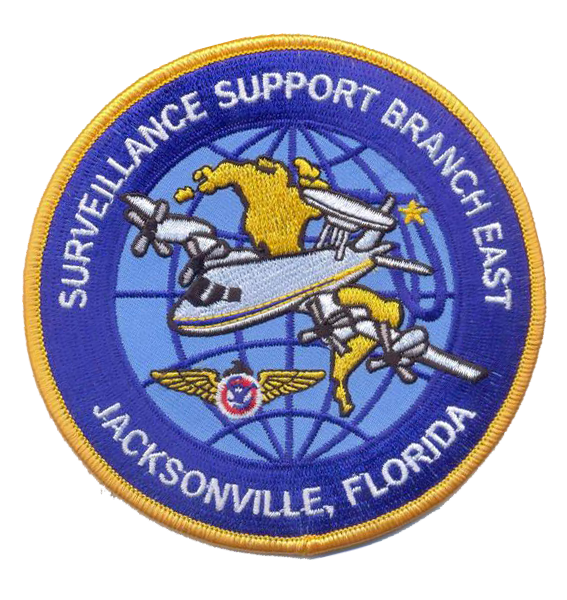 Official US Customs Jacksonville P-3 Air Branch Patch