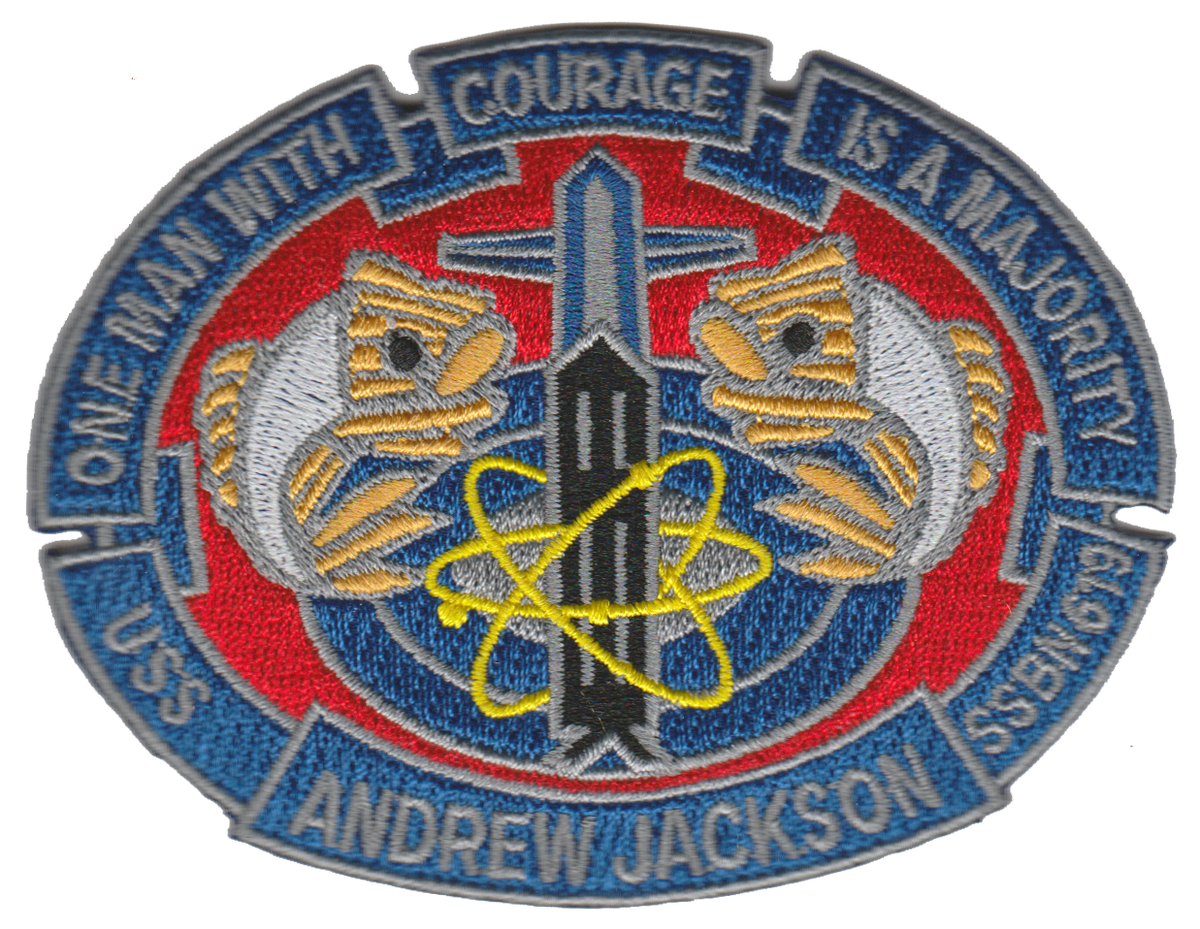 USS Andrew Jackson SSBN-619 Patch