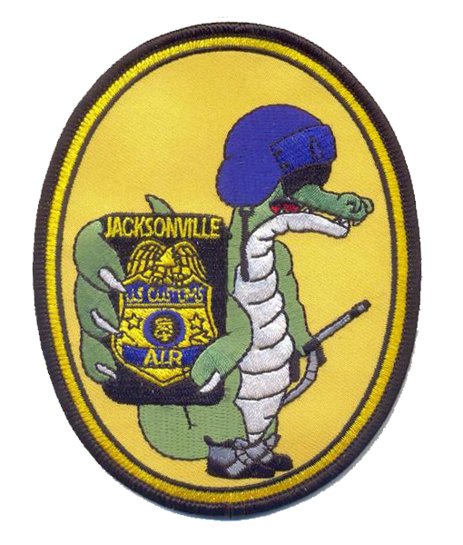 Legacy US Customs, Jacksonville Air Branch Gator Patch