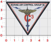 Officially Licensed Marine Air Control Group MACG-38 Patch