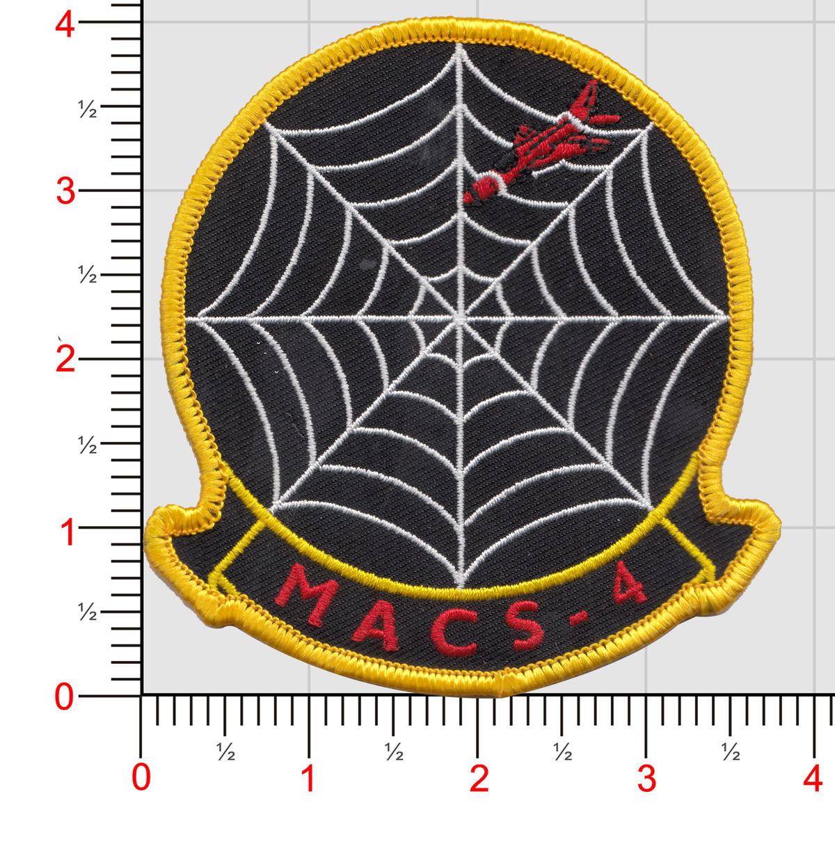 Officially Licensed Marine Aviation Control Squadron MACS-4 Patch