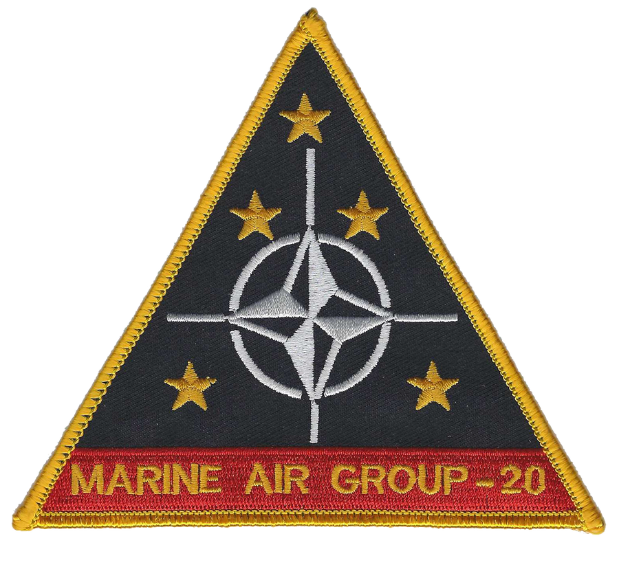 Officially Licensed USMC Marine Aircraft Group MAG 20 Patch