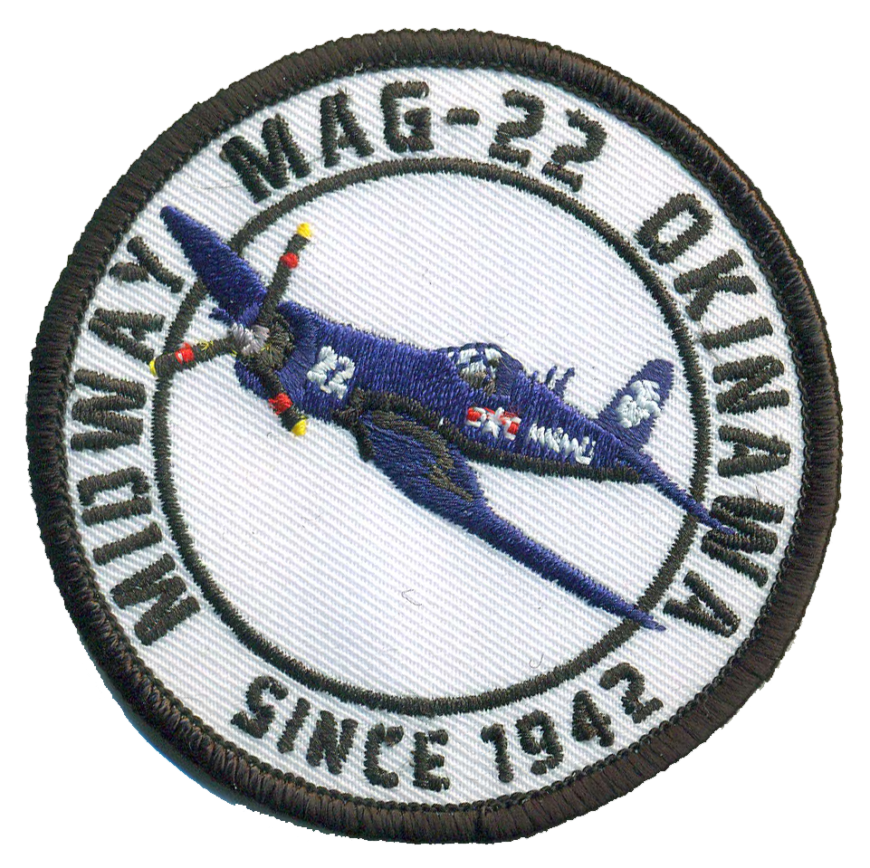 Official MAG-22 WWII Patch