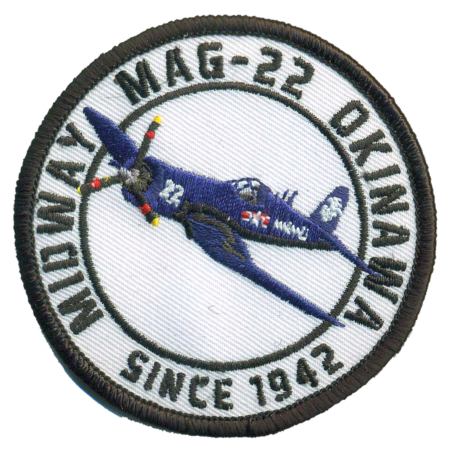 Official MAG-22 WWII Patch