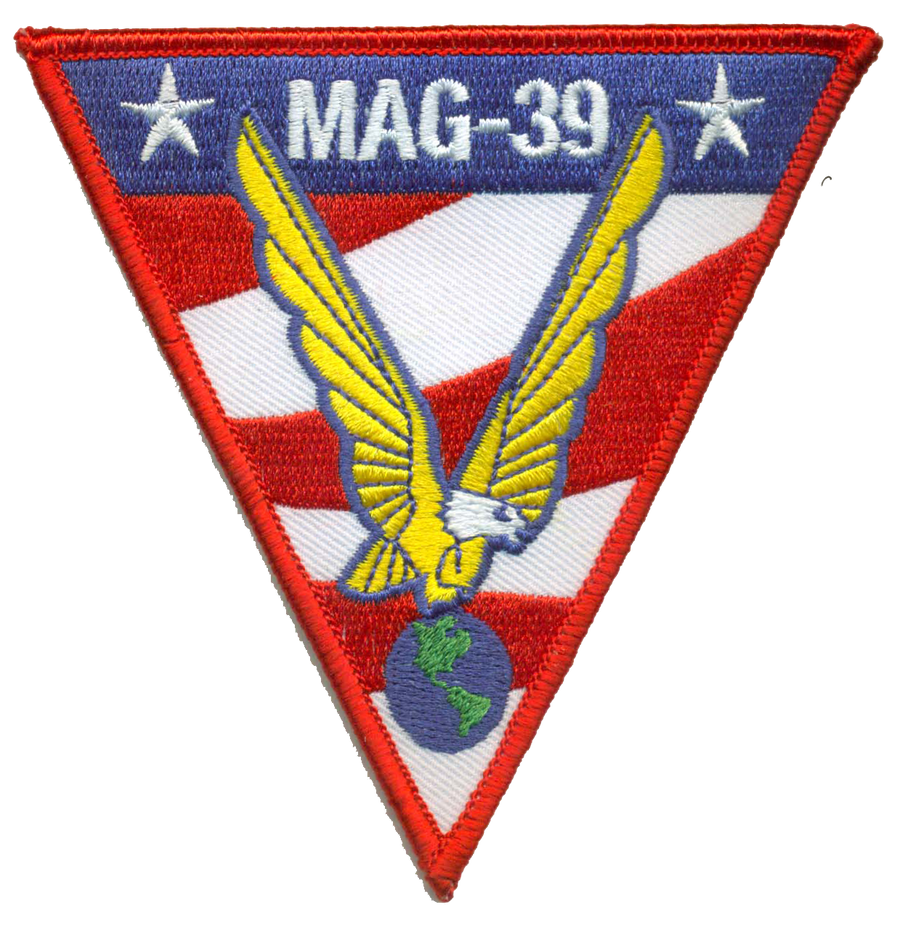 Officially Licensed USMC Marine Aircraft Group MAG-39 Friday Patch