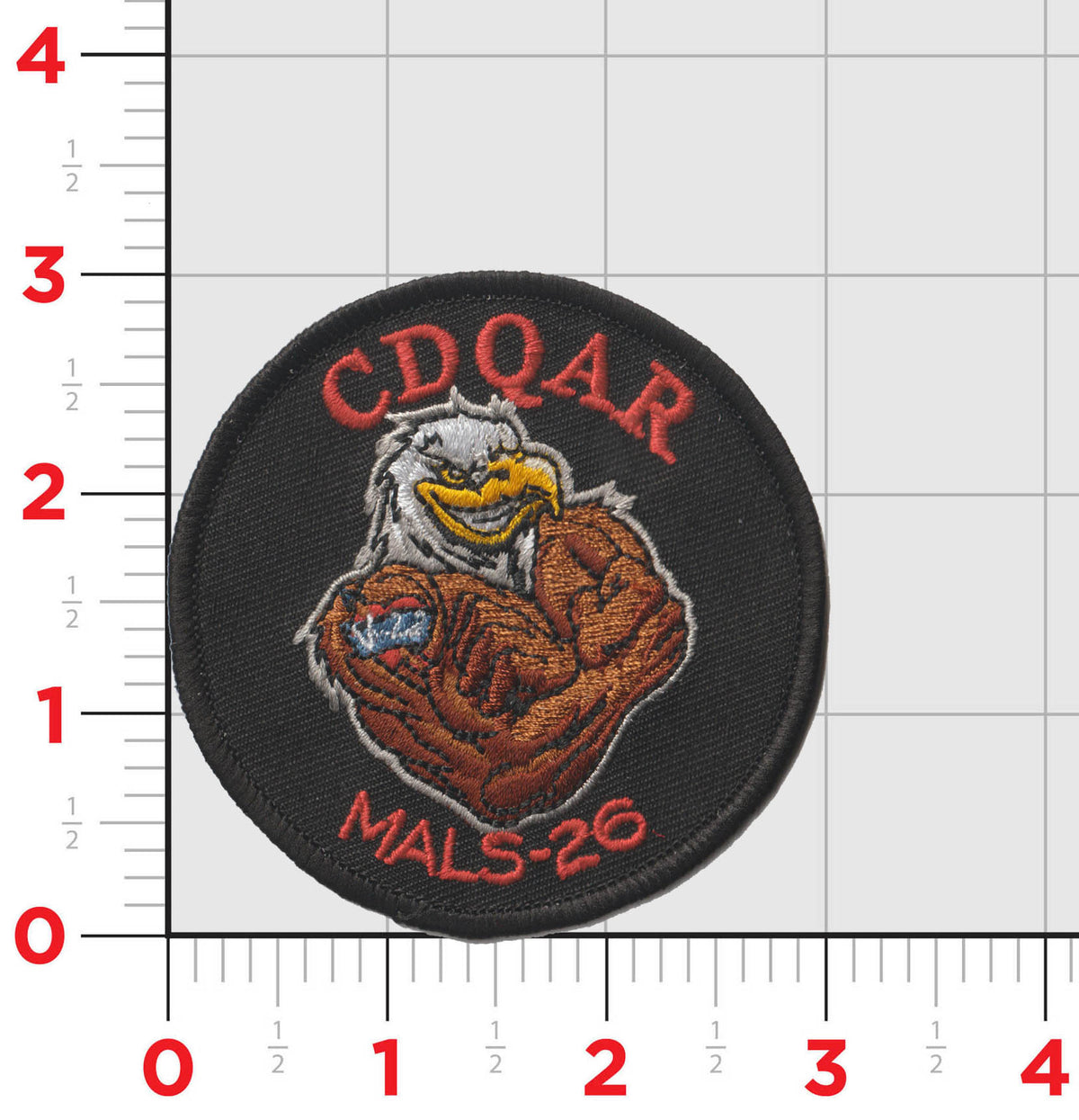 Official MALS-26 Patriots Flightline Qual Patches