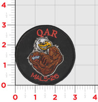 Official MALS-26 Patriots Flightline Qual Patches