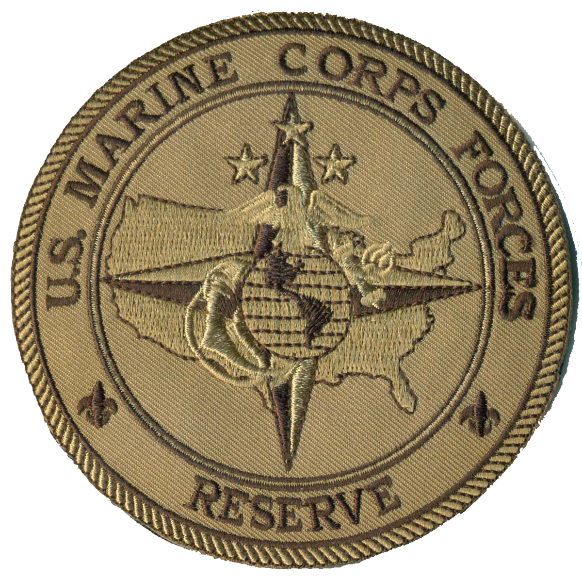 Officially Licensed USMC Marine Forces Reserve Patch