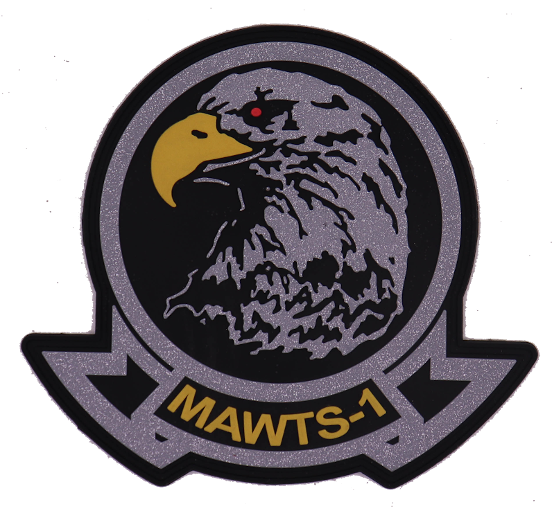 Officially Licensed USMC MAWTS-1 PVC Patch