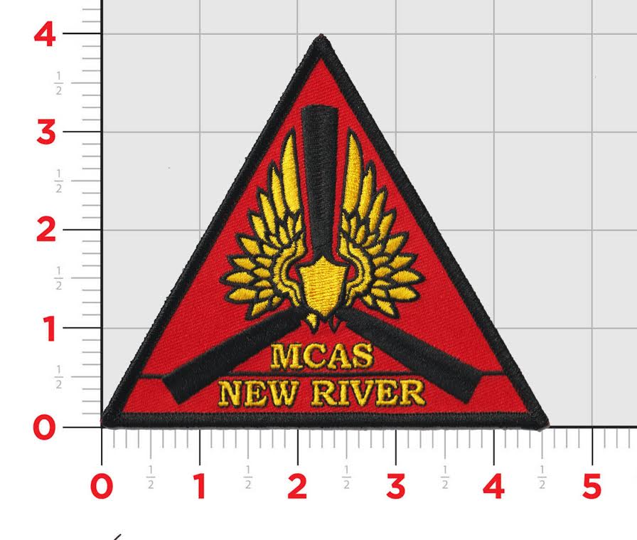 Officially Licensed USMC MCAS New River Patch