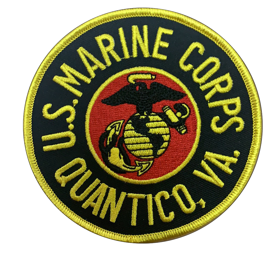 Officially Licensed USMC MCB Quantico Patch