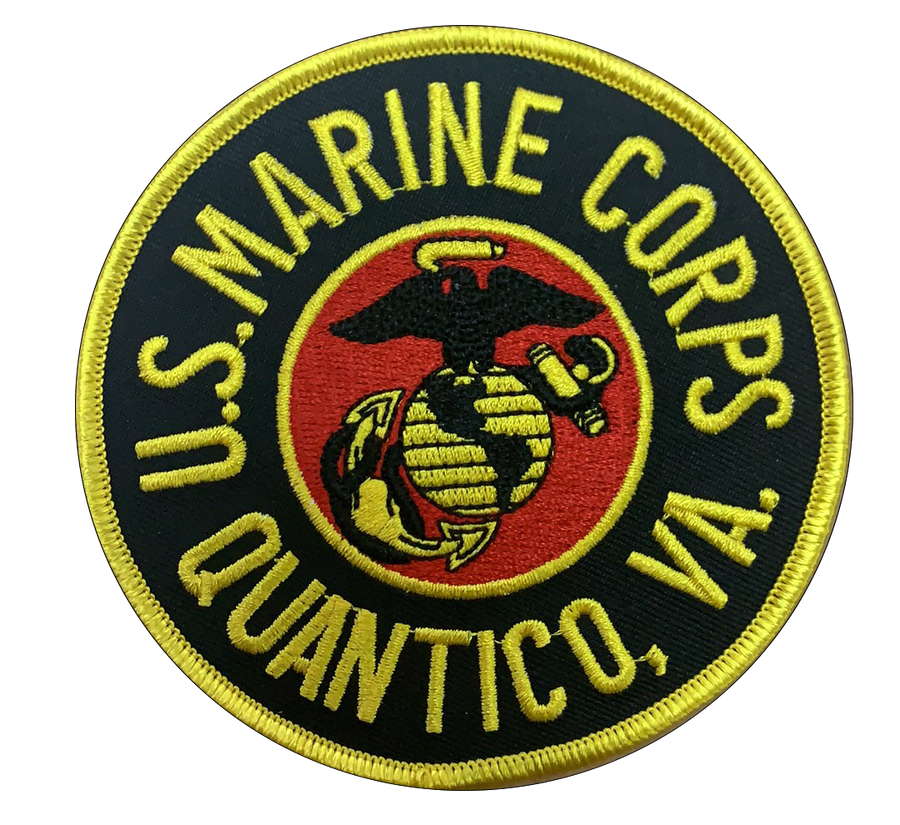 Officially Licensed USMC MCB Quantico Patch