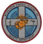 Official MCRD ERR Parris Island Safety Department Patch
