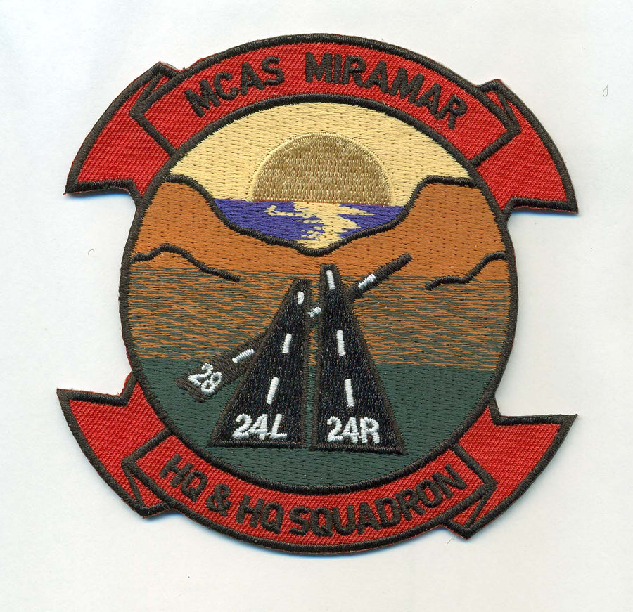 Officially Licensed USMC MCAS Miramar HQ & HQ Squadron Patch (Miramar)