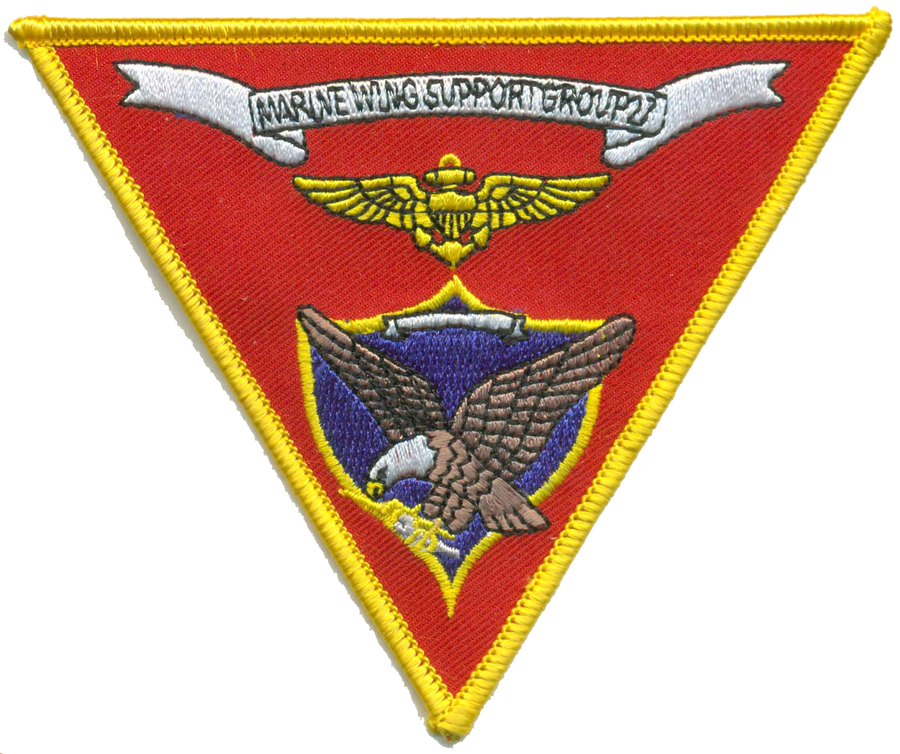 Officially Licensed USMC Marine Wing Support Group MWSG-27 Patch