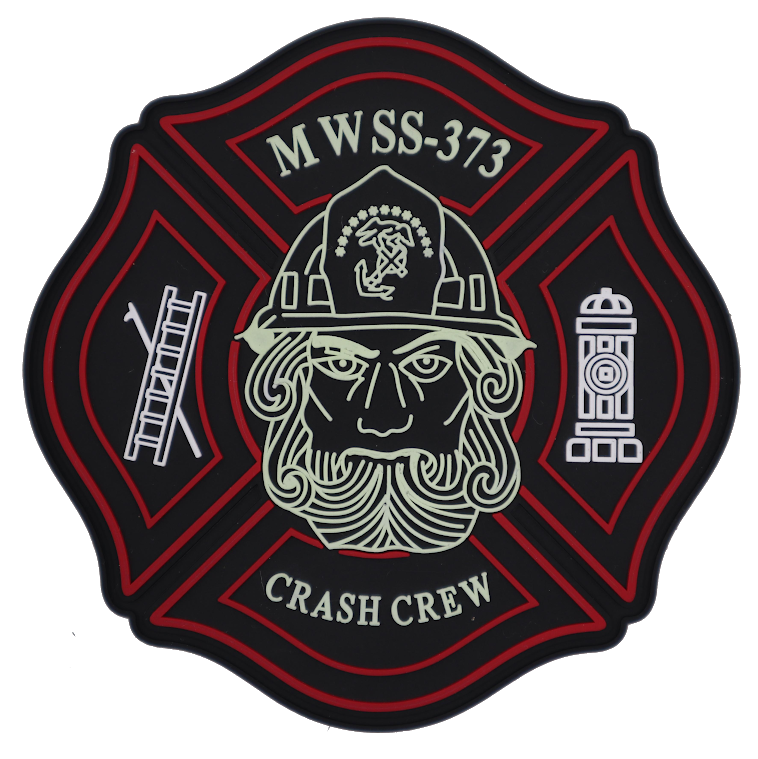 Official MWSS-373 Smoke Eaters Patches