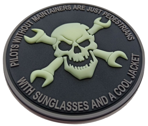 Aircraft Maintainer PVC Patch