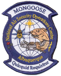 US Customs and Border Protection, Albuquerque Air Branch, NASOC Mongoose Patches