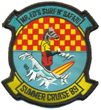 Official HMM-264 Mr Ed Surfin' Safari '89 Cruise Patch