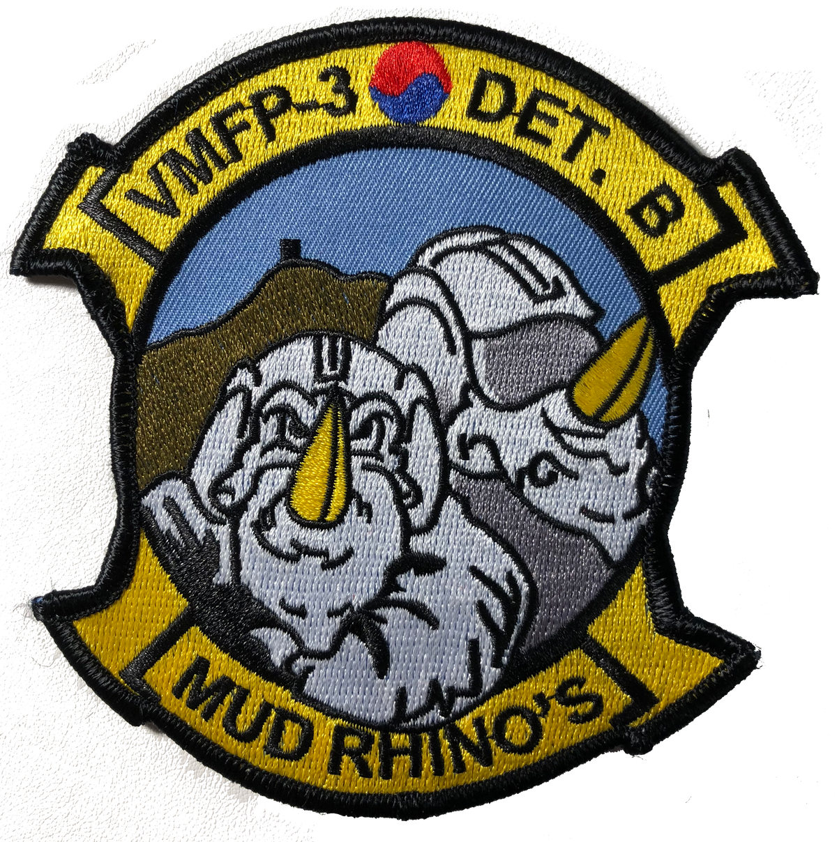 USMC VMFP-3 DET B Mud Rhinos Patch