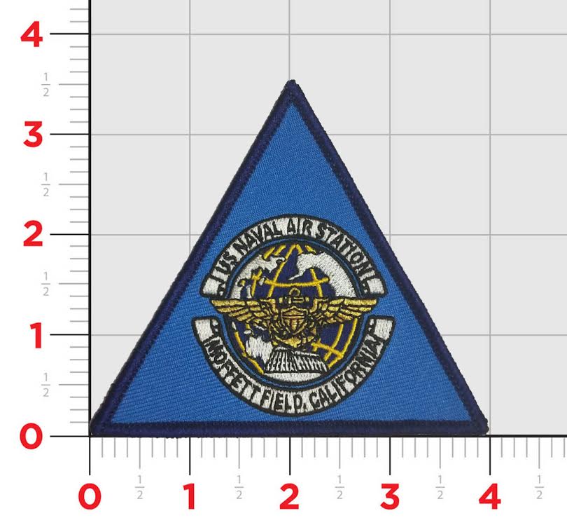 Officially Licensed  US Navy NAS Moffett Field Patch (Moffett)