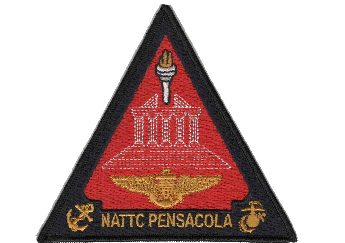 Officially Licensed US Navy Naval Air Technological Training Center NATTC Pensacola Patch (P)