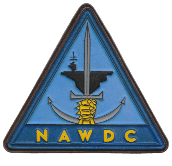 Officially Licensed US Navy NAWDC Leather Patches