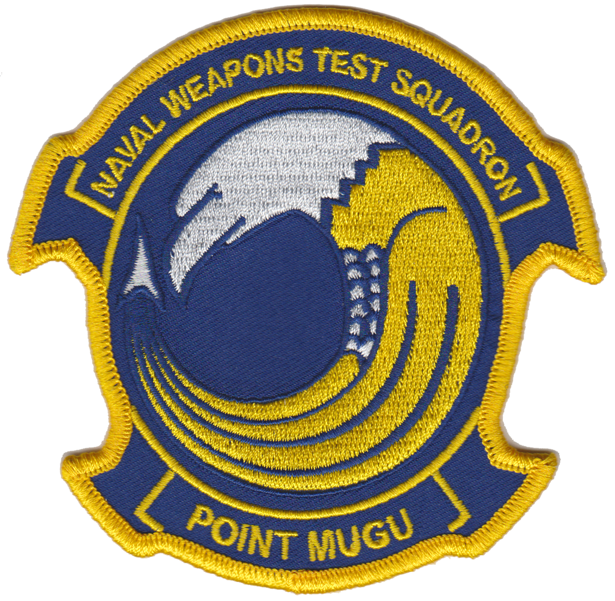 Officially Licensed US Navy Naval Weapons Test Squadron Point Mugu Patch (Mugu)
